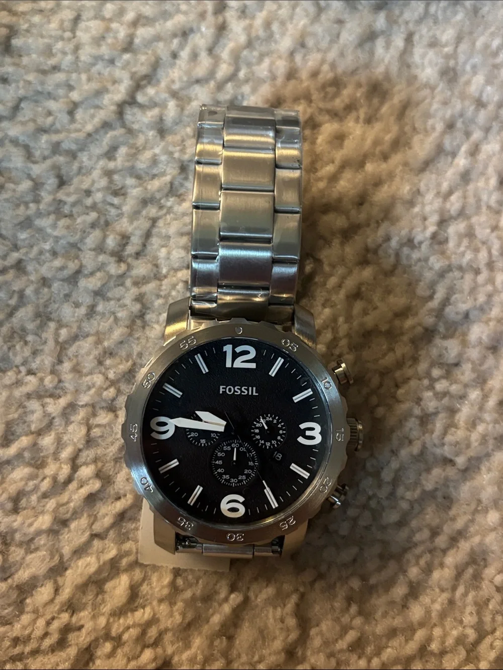 Brand New Fossil Silver Watch